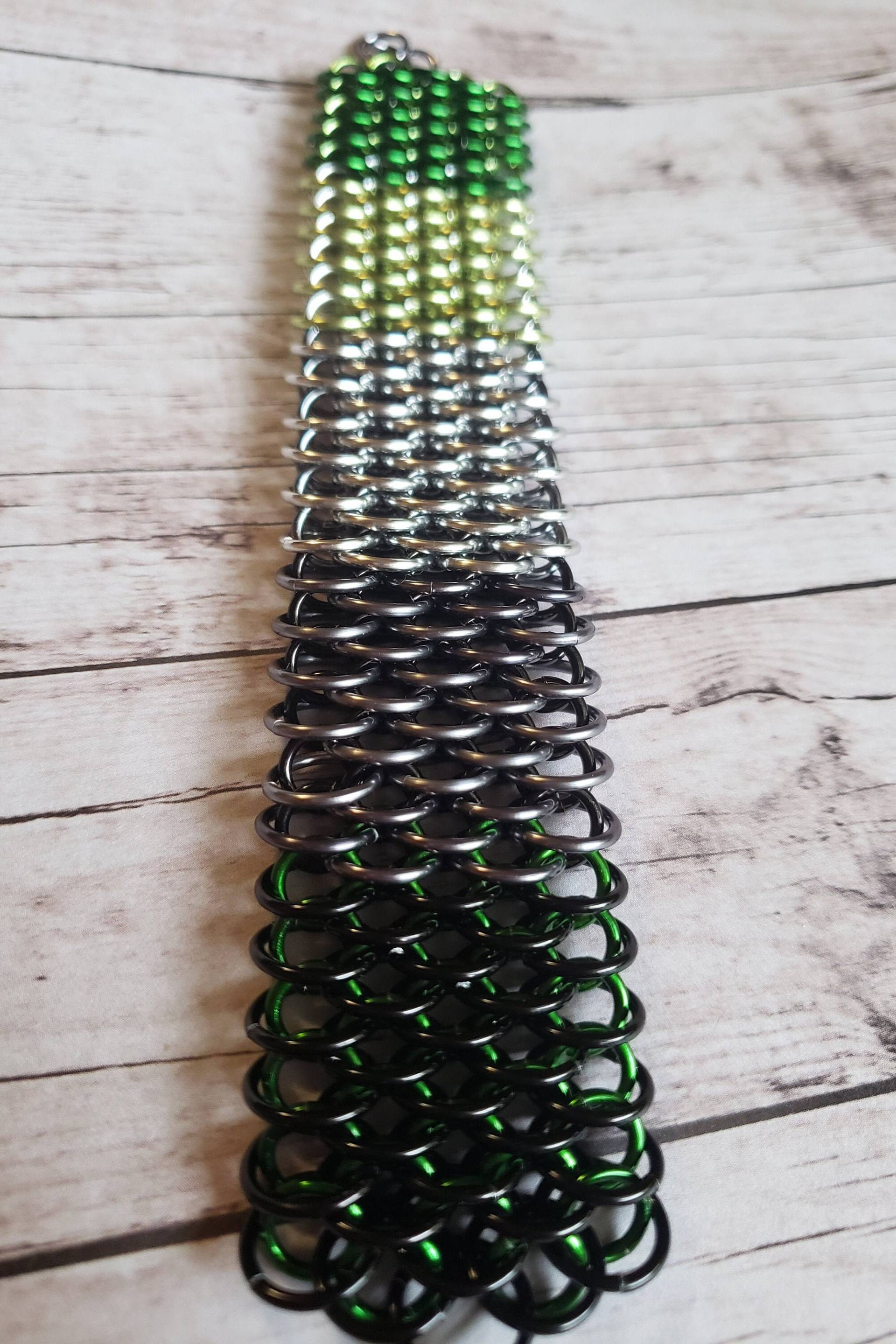 Aro Pride Flagge Dragonscale Armband von PriorityMailleBox