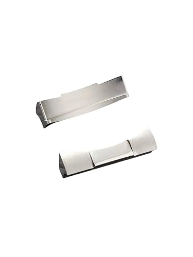 Pririo Endlinks für Rolex Armband für Submariner 20mm usw. Gummi Leder Band Nahtlose Verbindung End Link Stahl 2 Stück von Pririo