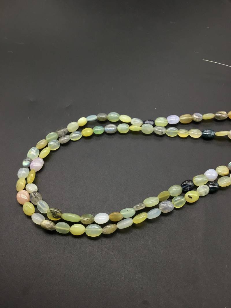 Mehrfache Gemischte Edelsteine Edelstein-Einfach Mani Natürliche Edelstein-Halskette 16 Zoll Multi Kostbare Multi Edelstein Mix von Prismaticgems