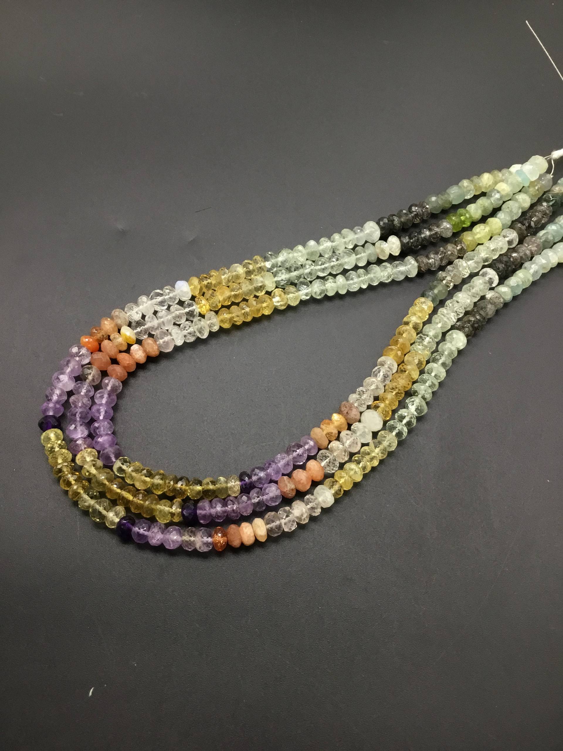 Mixed Edelsteine Facettierte Perlen Natürliche Edelstein Für Schmuck von Prismaticgems