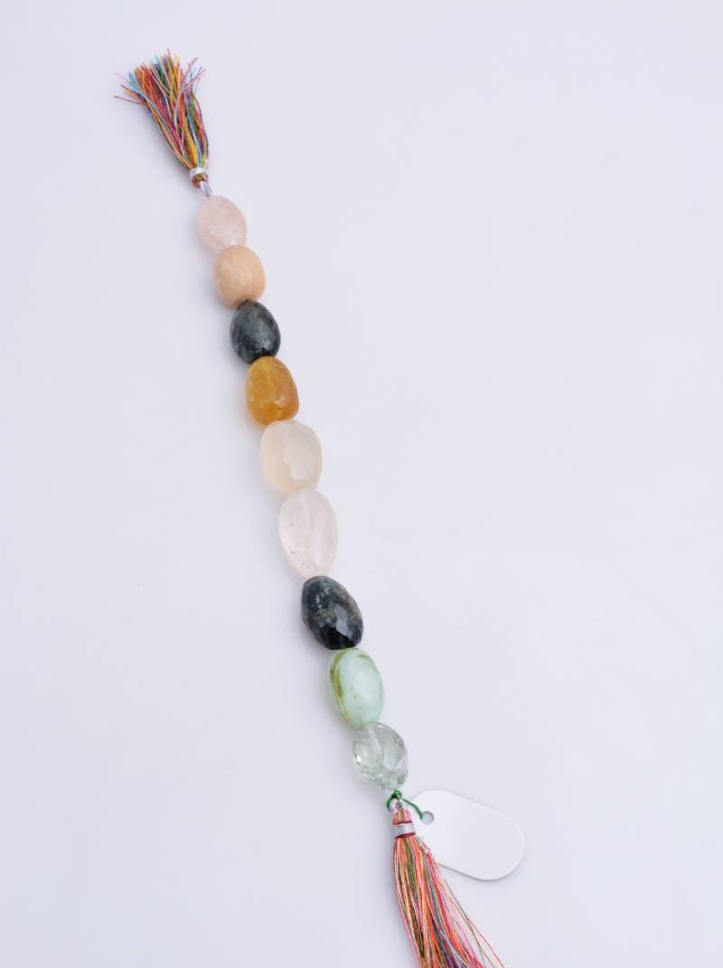 Mixed Gems Facettierte Trommel Natürliche Edelstein Perlen von Prismaticgems