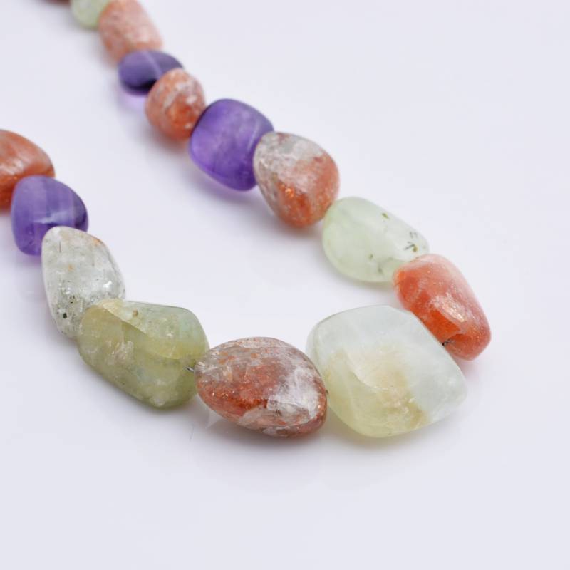 Mixed Gems Plain Tumbles 20 Zoll Natürliche Edelstein Für Schmuck von Prismaticgems