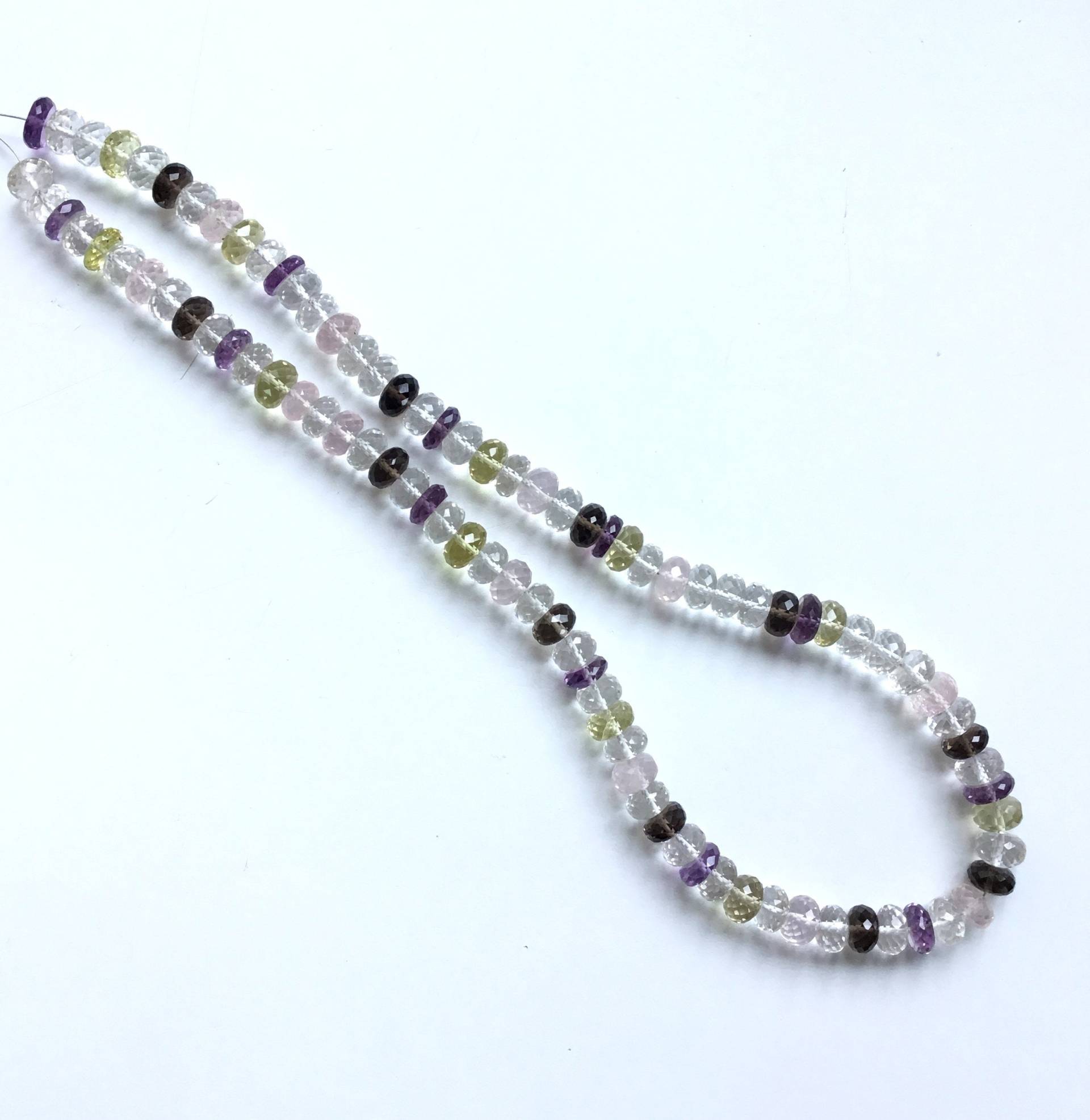 Semi Multi Facettierte Perlen Natur Halskette Edelstein Zur Schmuckherstellung von Prismaticgems