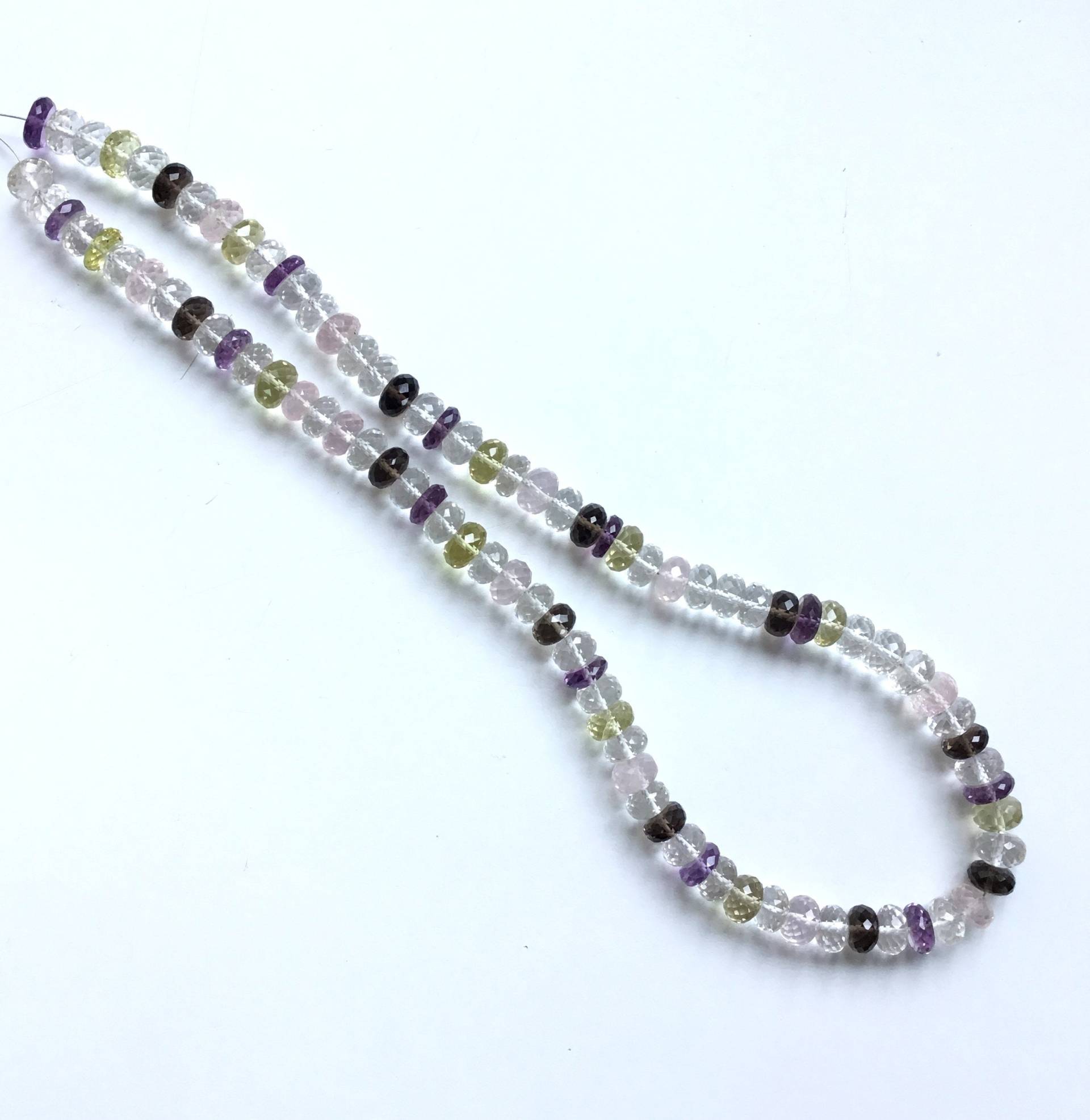 Semi Multi Facettierte Perlen Natur Halskette Edelstein Zur Schmuckherstellung Semi Multi Facettierte Perlen Natur Halskette Edelstein Zur Schmuckherstellung von Prismaticgems