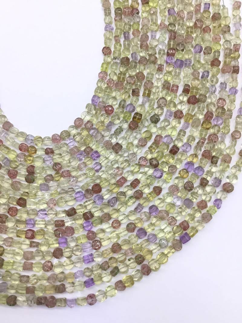 Semi Multi Fancy Form Perlen Natürlichen Edelstein von Prismaticgems