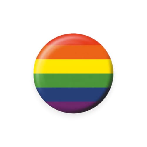 LGTBQ Pride Regenbogen-Flagge Button Badge Pin Badge von Pritties Accessories