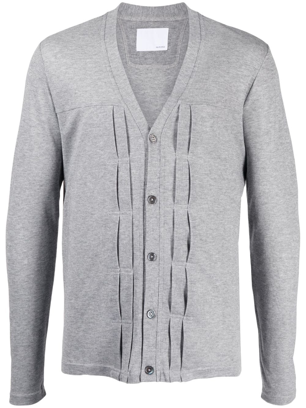 Private Stock Gestreifter The Antoine Cardigan - Grau von Private Stock