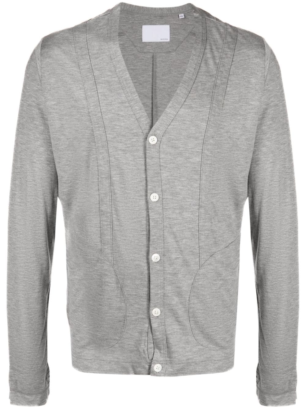 Private Stock Melierter The Constantine Cardigan - Grau von Private Stock