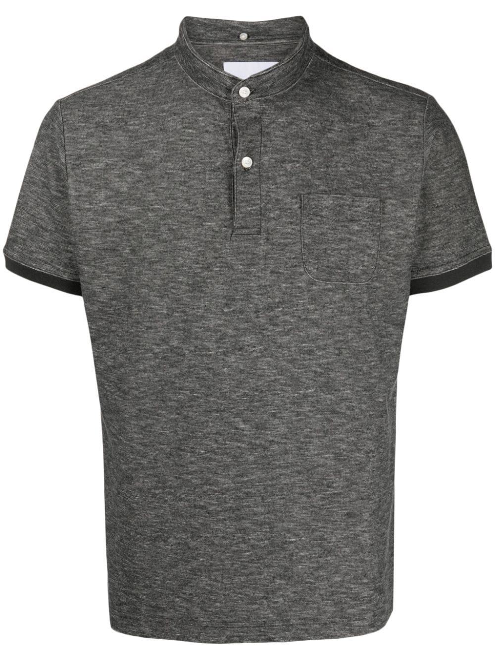 Private Stock Meliertes The Felix Poloshirt - Grau von Private Stock