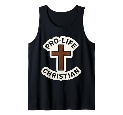 Pro-Life Christian Church, Selbsthilfegruppe für ungeborene Kinder, Kreuz Tank Top von Pro-Life Christian Church Unborn Child Products