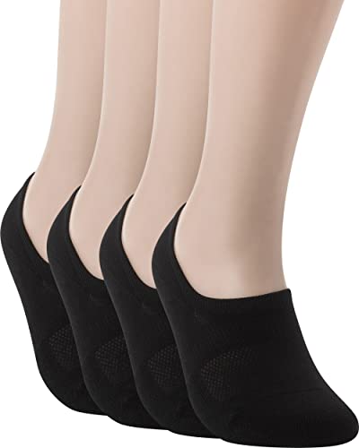 Pro Mountain Sportsocken, aus Baumwolle, mit zusätzlicher Polsterung an den Zehen Medium Black 4pairs M-size von Pro Mountain