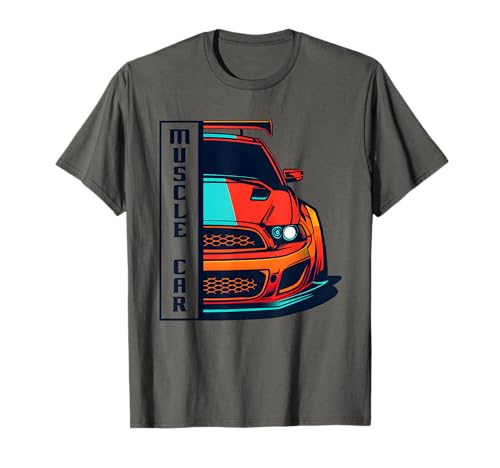 Muscle Car US Shirt Modernes Muscle Car Man Kinder T-Shirt von Pro Noob Creations // PNC
