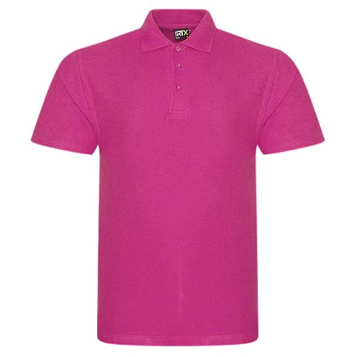 PRO RTX - PRO Polo Arbeits-Poloshirt - bis 8XL 'RX101' - Fuchsia / 6XL von PRO RTX