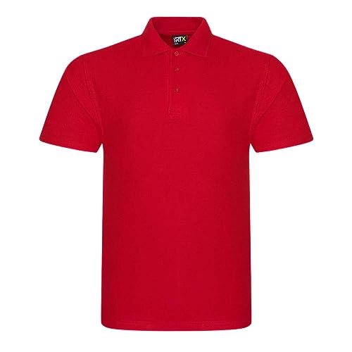 PRO RTX - PRO Polo Arbeits-Poloshirt - bis 8XL 'RX101' - Red / 4XL von PRO RTX