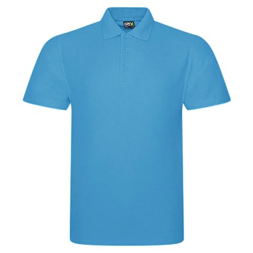 PRO RTX - PRO Polo Arbeits-Poloshirt - bis 8XL 'RX101' - Turquoise / 4XL von PRO RTX