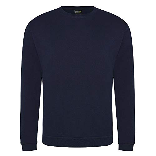 PRO RTX - Unisex Arbeits-Sweatshirt Übergrößen - Arbeitspullover Herren & Damen - Workwear Pullover Slim Fit - große Größen - Navy, 3XL von PRO RTX