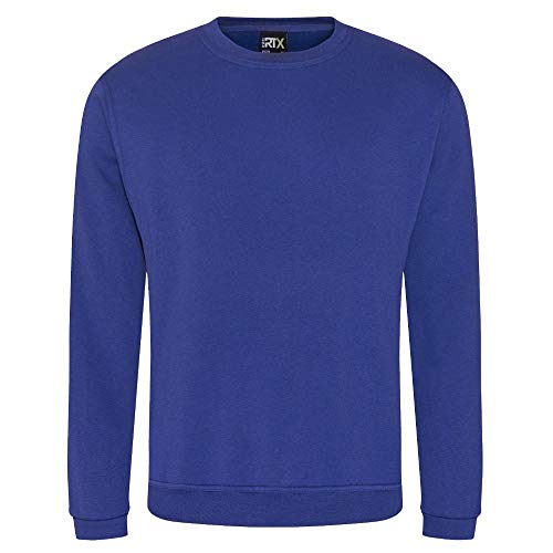 PRO RTX - Unisex Arbeits-Sweatshirt Übergrößen - Arbeitspullover Herren & Damen - Workwear Pullover Slim Fit - große Größen - Royal Blue, 4XL von PRO RTX