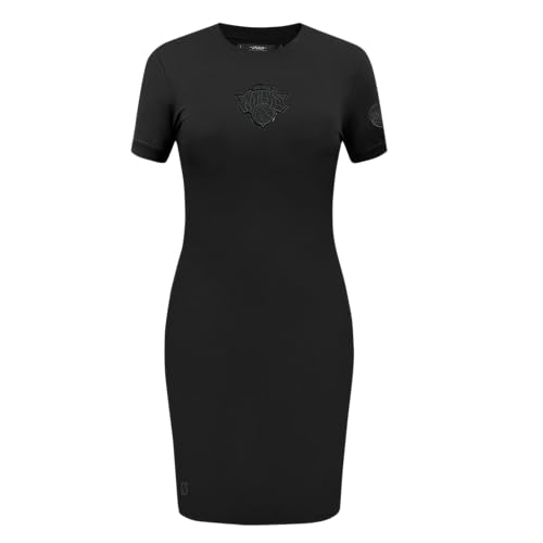 Pro Standard Damen NBA Classic 3bk W Bodycon Dress Lässiges Kleid, 3 x Schwarz, X-Large von Pro Standard