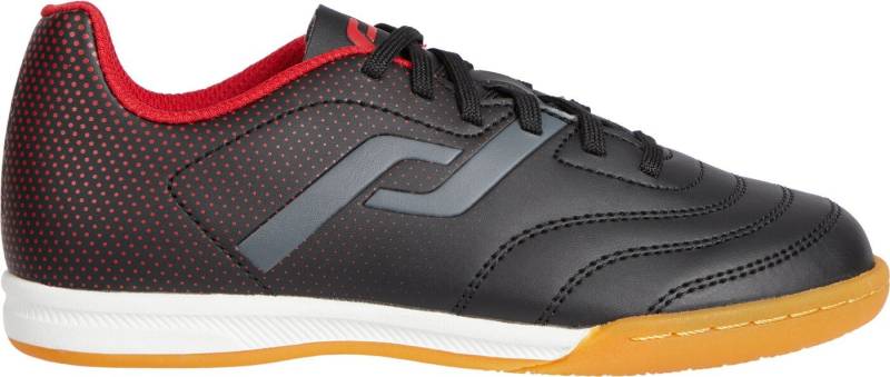 Pro Touch Kinder Fußball-Hallenschuhe - Ind Classic III IN JR - Schwarz/Rot/Weiß Fußballschuh von Pro Touch