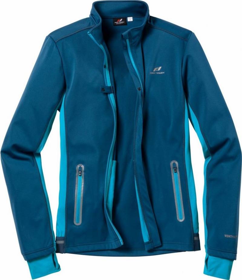 Pro Touch Softshelljacke He.-Funktions-Jacke Ridley IV BLUE petrol blau von Pro Touch