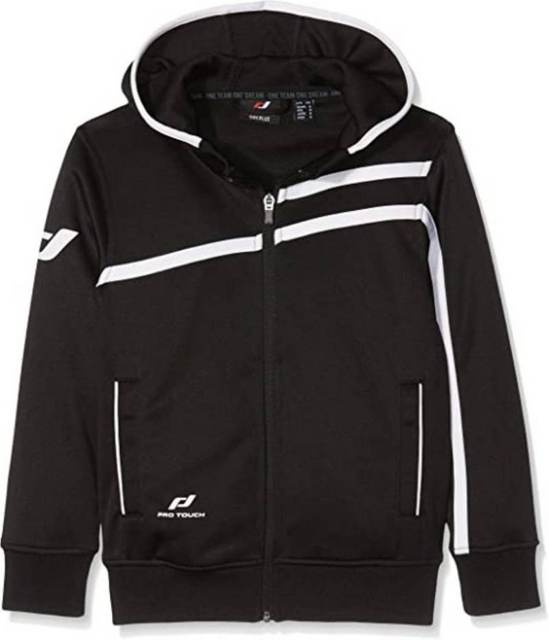 Pro Touch Trainingsjacke Kinder Kenly Kapuzenjacke, Schwarz von Pro Touch