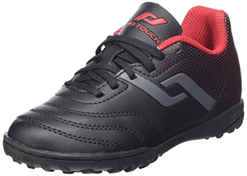 Pro Touch Unisex Kinder Classic III Fußballschuh, Schwarz, Rot, Anthrazit, 43 1/3 EU von Pro Touch