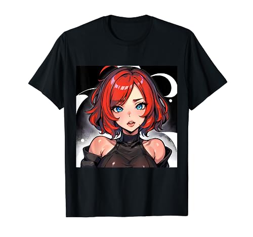 Ecchi Otaku Waifu Hentai Aheago Girl T-Shirt von Pro Waifu Social Club