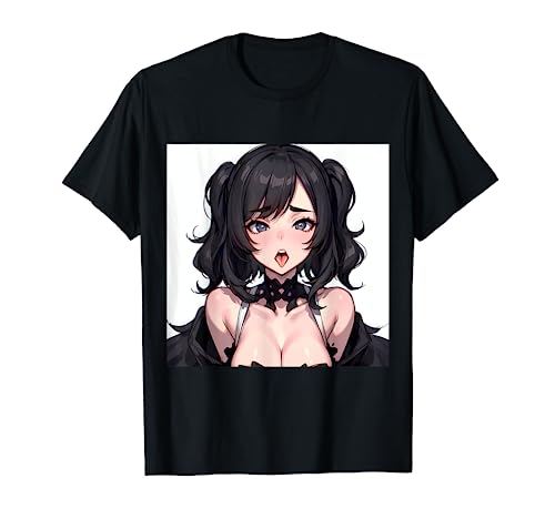 Geilste Anime Mädchen Ecchi Waifu Anime Hentai T-Shirt von Pro Waifu Social Club