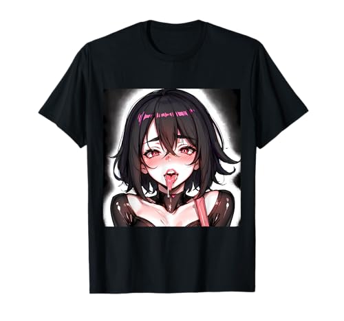 Lewd Anime Girl Ecchi Waifu Anime Hentai T-Shirt von Pro Waifu Social Club