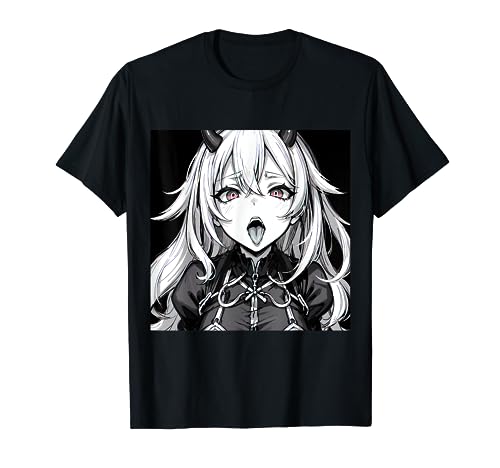 Lewd Anime Girl Ecchi Waifu Anime Hentai T-Shirt von Pro Waifu Social Club