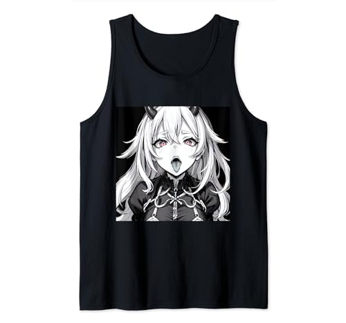 Lewd Anime Girl Ecchi Waifu Anime Hentai Tank Top von Pro Waifu Social Club
