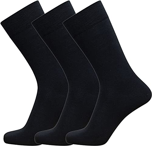 ProActive Men's 3 Pack Socks Bamboo, Black, 37-41 (3er Pack) von ProActive