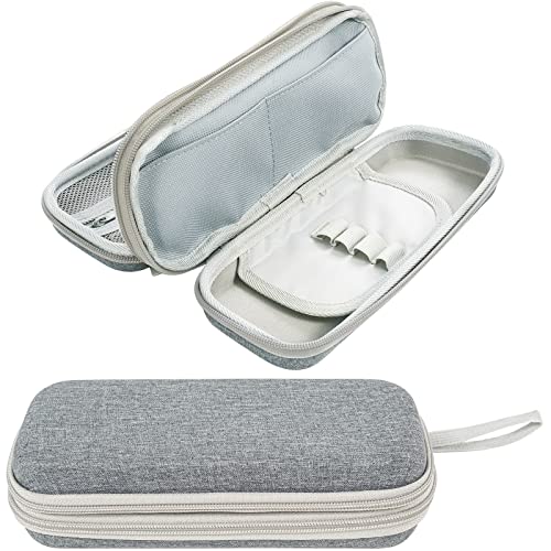 ProCase Eva Federmäppchen Stifteetui, Doppellagiges Schlamperetui, Große Kapazität Stift Tasche Pencil Case -Grau von ProCase