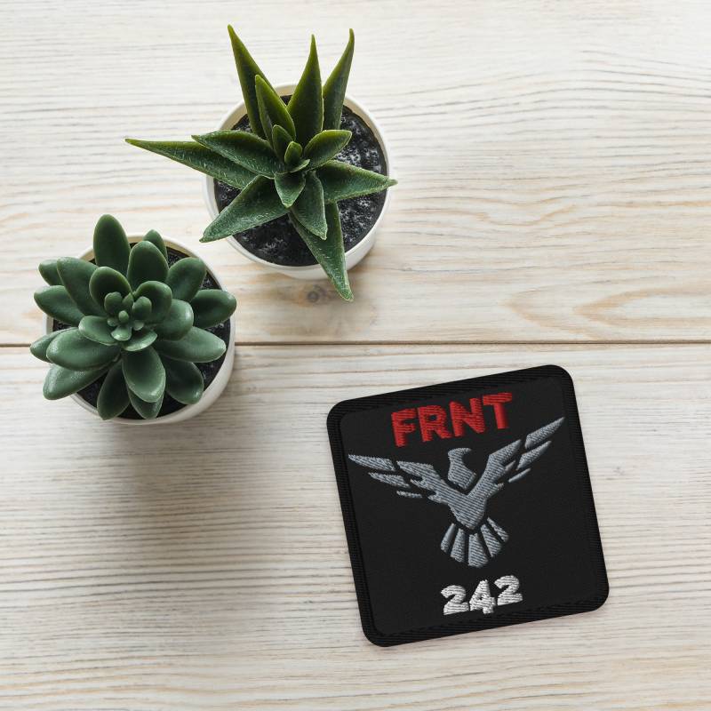 Pro-Ebm Front Gestickte Aufnäher Pro-Frnt-242 Old School Patch von ProEBM