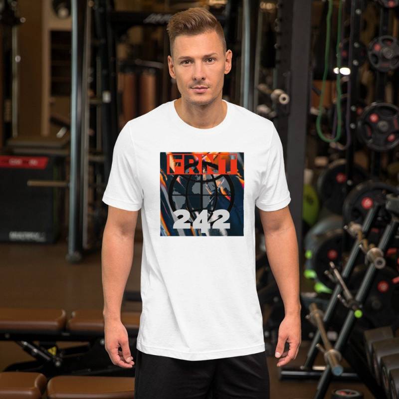 Pro-Ebm Front Unisex-T-Shirt Pro-Frnt-242 von ProEBM