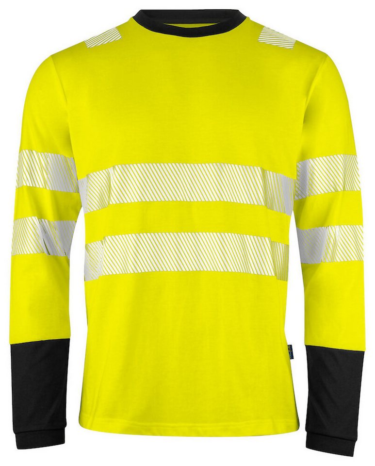 ProJob Langarmshirt 6014 Langarmshirt EN ISO 20471 Klasse 3/2 von ProJob