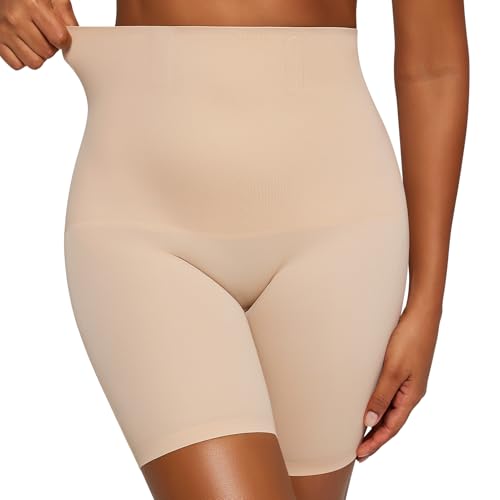 ProKloud Shapewear Damen Kurze Hose Bauchweg Unterhose Hohe Taille Miederhose Stark Formend Body Shaper Damen Miderpants Shaping Unterwäsche Nahtlos von ProKloud