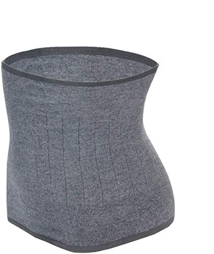 ProLeo Winter weicher Kaschmir Nierenwärmer Rücken elastische Taille Taille wärmer Gürtel (Grau) von ProLeo