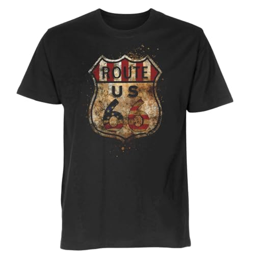 Highway 66 USA T-Shirt Shirt Polo 3XL XXXL von ProTexDruck Textilhandel