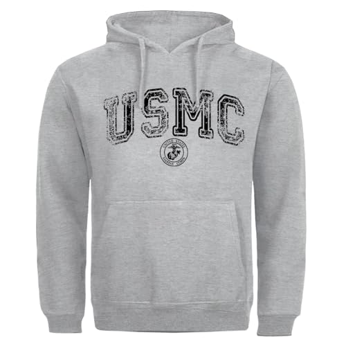 ProTexDruck Textilhandel USMC Sportsgrey Marines Hoodie L von ProTexDruck Textilhandel