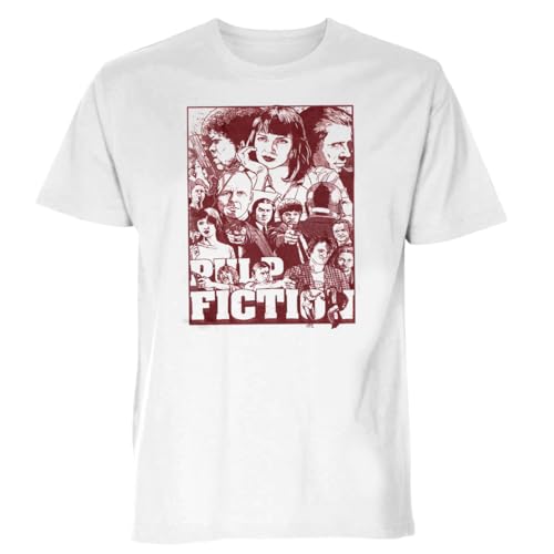 Pulp Fiction T-Shirt Shirt Polo XL von ProTexDruck Textilhandel