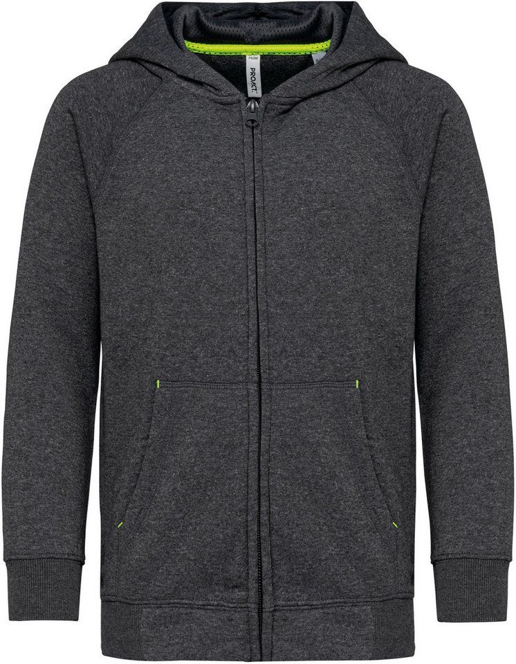 Proact Outdoorjacke Kinderjacke mit Reißverschluss und Kapuze von Proact