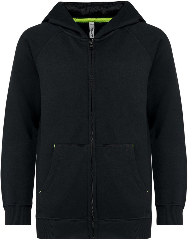Proact Outdoorjacke Kinderjacke mit Reißverschluss und Kapuze von Proact