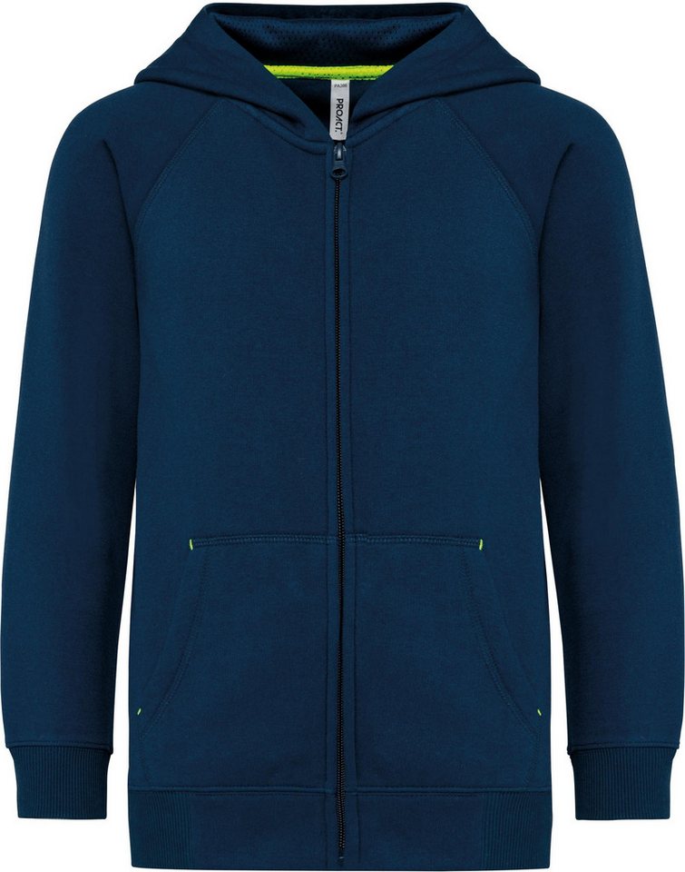 Proact Outdoorjacke Kinderjacke mit Reißverschluss und Kapuze von Proact