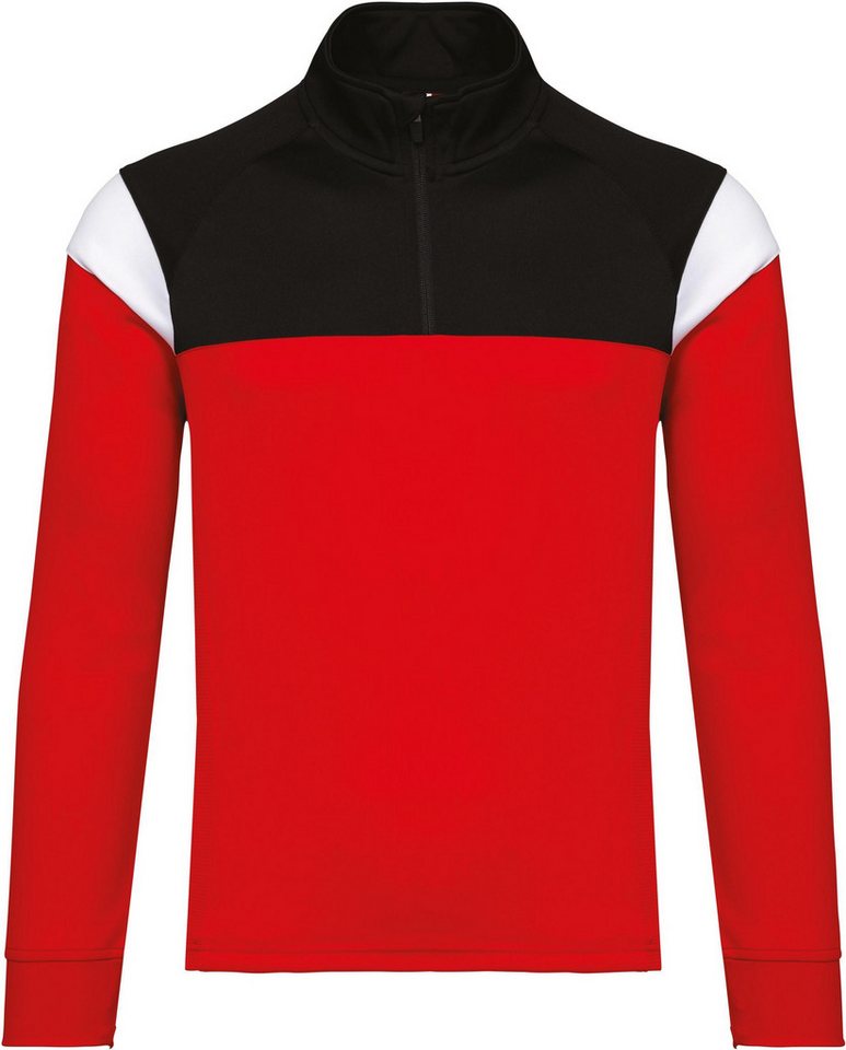 Proact Sweatshirt Trainings-Sweatshirt mit 1/4 Reißverschluss für Kinder von Proact