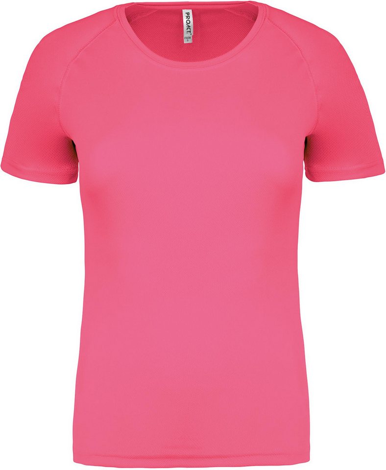 Proact Trainingsshirt Damen Basic Sport Funktionsshirt Kurzarm von Proact