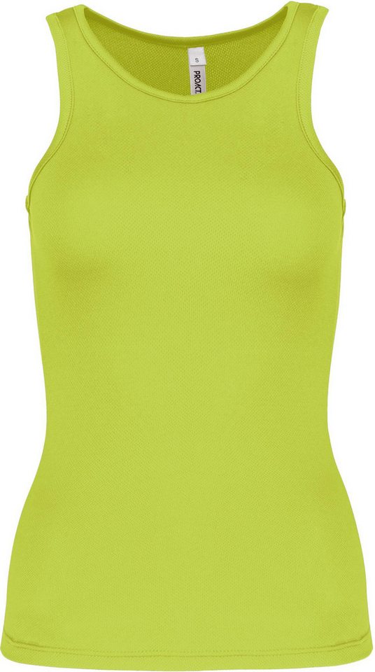 Proact Trainingsshirt Damen Basic Sport Funktionsshirt ärmellos von Proact