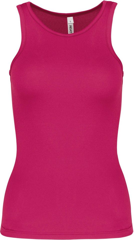 Proact Trainingsshirt Damen Basic Sport Funktionsshirt ärmellos von Proact