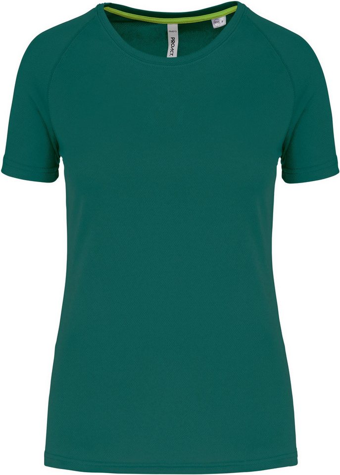 Proact Trainingsshirt Damen-Sportshirt aus Recyclingmaterial mit Rundhalsausschnit von Proact