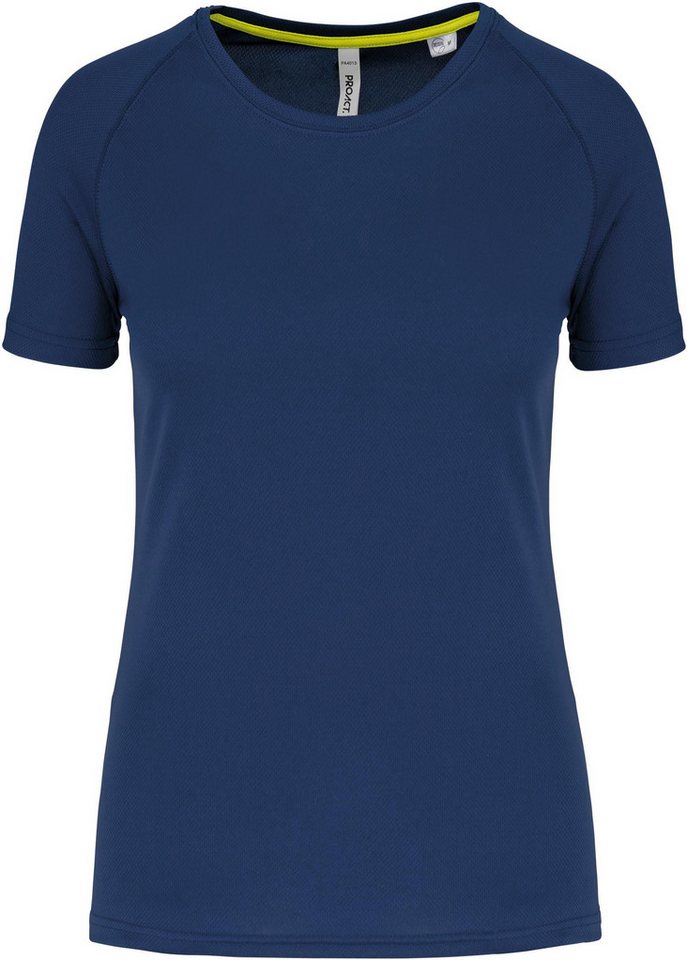 Proact Trainingsshirt Damen-Sportshirt aus Recyclingmaterial mit Rundhalsausschnit von Proact